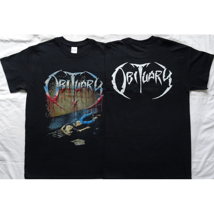 Obituary Slowly We Rot Free Shipping Official T-Shirt Florida Death Metal Classic From the Death Metal 