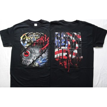 Obituary Classic Set Free Shipping T-Shirt Slowly We Rot Cause of Death The End Complete Florida Death Metal Official T-Shirt