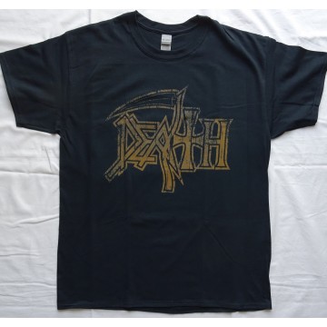 Death Gold Logo Free Shipping Official Offiziell T-Shirt Mens Unisex Männer Herren Ultrakult Clothing Death Metal