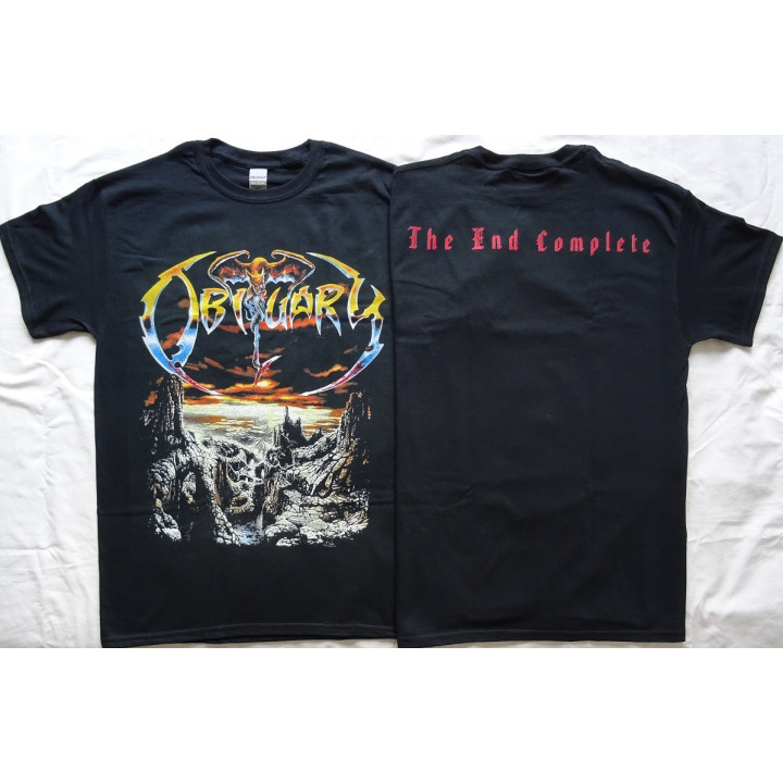 Obituary The End Complete Official Original Merchandise T-Shirt Unique Florida Death Metal