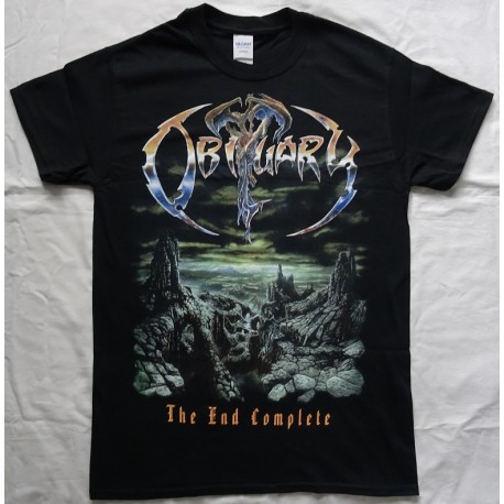 Obituary The End Complete Free Shipping Official T-Shirt Official Original Merchandise Florida Death Metal