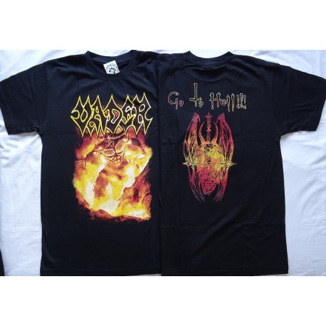 Vader Go To Hell 666 Official Offiziell T-Shirt Merchandise Death Metal 