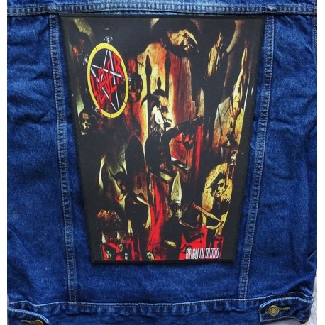 SLAYER Regin In Blood Backpatch Giant Back Patch Rückenaufnäher Aufnäher