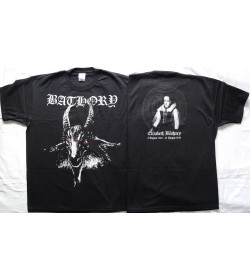 BATHORY Goat OFFICIAL ORIGINAL T-SHIRT Quorthon Seth LEGEND OF BLACK METAL 