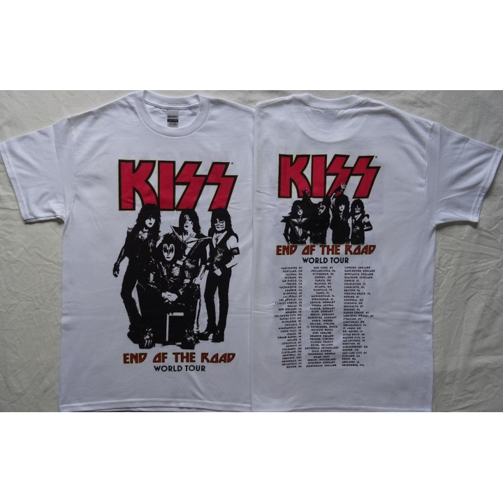 KISS The Final Tour Ever Kiss End Of The Road World Tour Free Shipping !
