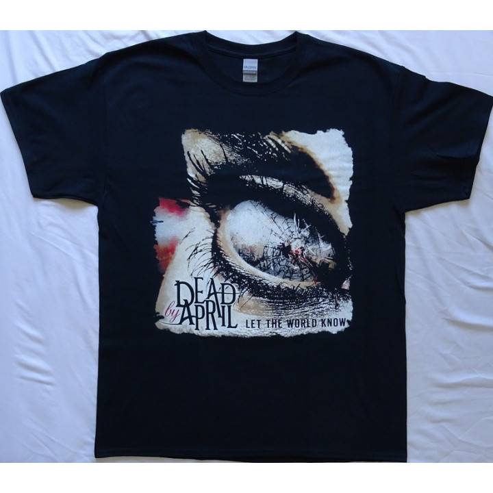 DEAD BY APRIL Let The World Know Official T-Shirt Official Merchandise