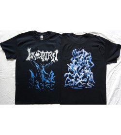 Incantation Upon the Throne of Apocalypse Official T-Shirt Official Merchandise Death Fucking Metal