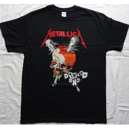 Metallica Damage Inc. Official Merchandise T-Shirt Thrash Metal