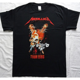 Metallica Damage Inc. 1986 Official Merchandise T-Shirt Thrash Metal 