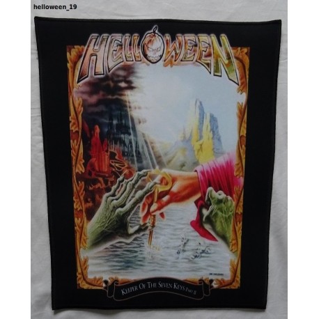 Helloween Backpatch Giant Back Patch Rückenaufnäher Aufnäher 