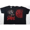 Incantation Dirges Of Elysium Tour Emaciated Holy Figure Scorched Earth Policy Us Tour 2015 Official T-Shirt Death Fucking Metal