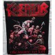 Kreator Pleasure To Kill Old Skull Thrash Metal Back Patch Giant Back Patch Rückenaufnäher Aufnäher