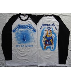 Metallica Ride the Lightning Official Original Longsleeve T-Shirt Classic Thrash Metal REAL PHOTO ! (NO PHOTO SHOP !)