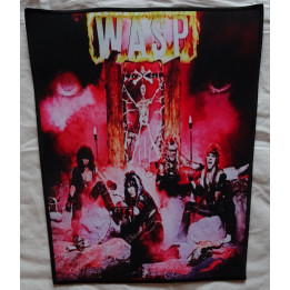 W.A.S.P.  WASP Old Skull Heavy Metal We.Are.Satan's.People. Back Patch Giant Back Patch Rückenaufnäher 