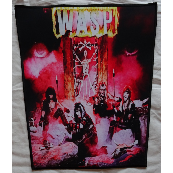W.A.S.P.  WASP Old Skull Heavy Metal We.Are.Satan's.People. Back Patch Giant Back Patch Rückenaufnäher 