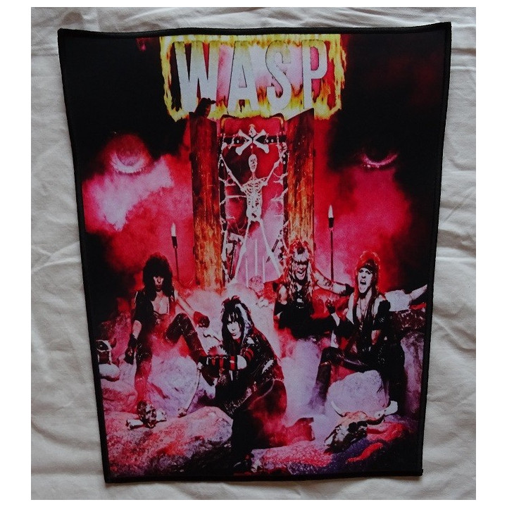 W.A.S.P.  WASP Old Skull Heavy Metal We.Are.Satan's.People. Back Patch Giant Back Patch Rückenaufnäher 