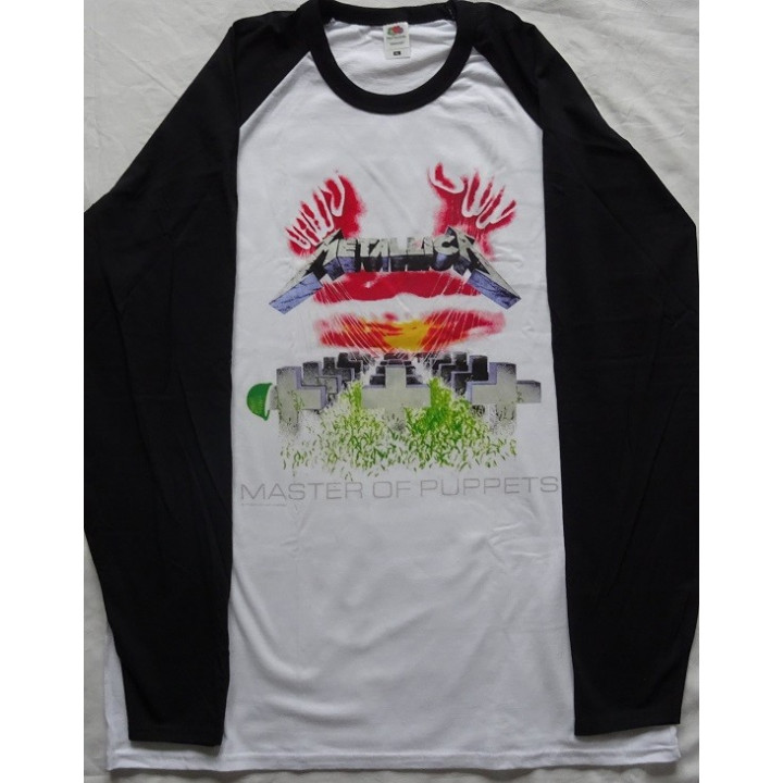 Metallica Master Of Puppets Longsleeve T-Shirt Classic Thrash Metal
