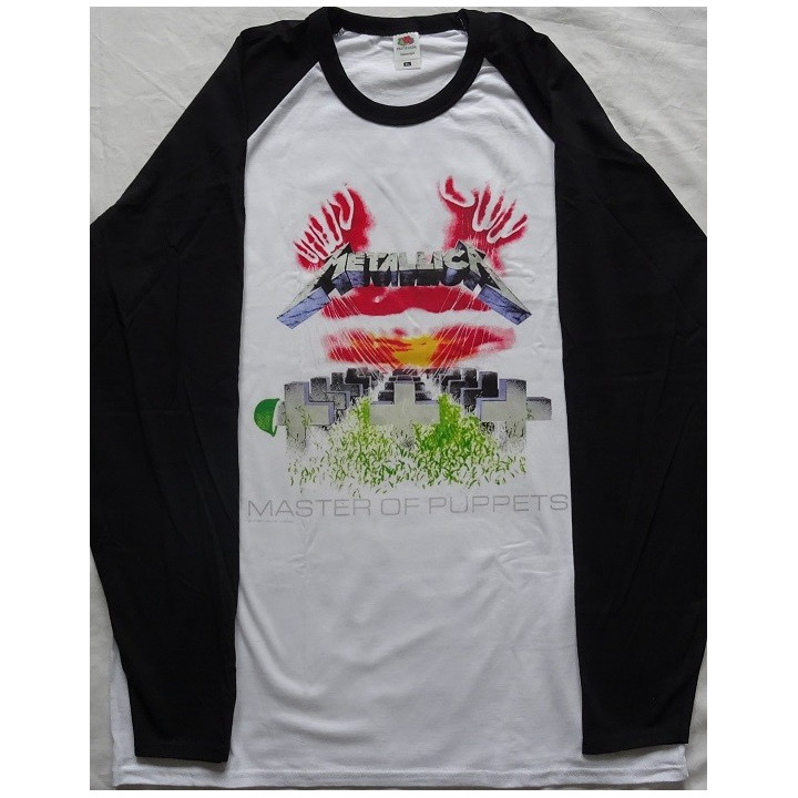 Metallica Master Of Puppets Longsleeve T-Shirt Classic Thrash Metal