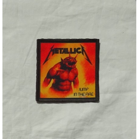 Metallica Jump in the Fire Kill ’Em All Patch Backpatch Rückenaufnäher Aufnäher