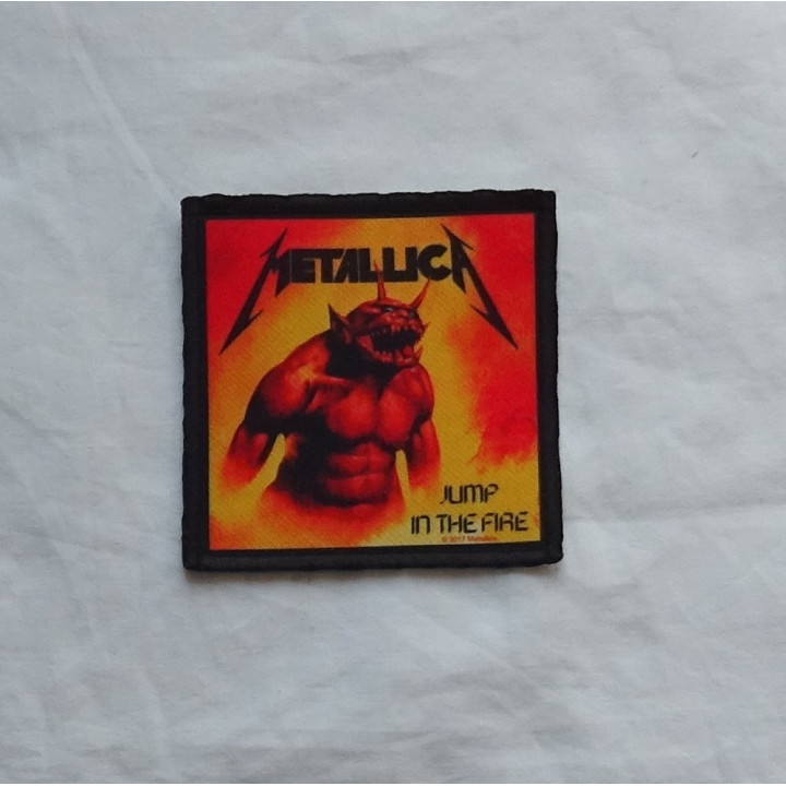 Metallica Jump in the Fire Kill ’Em All Patch Backpatch Rückenaufnäher Aufnäher