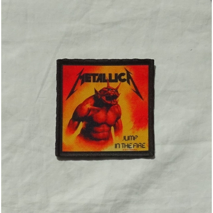 Metallica Jump in the Fire Kill ’Em All Patch Backpatch Rückenaufnäher Aufnäher