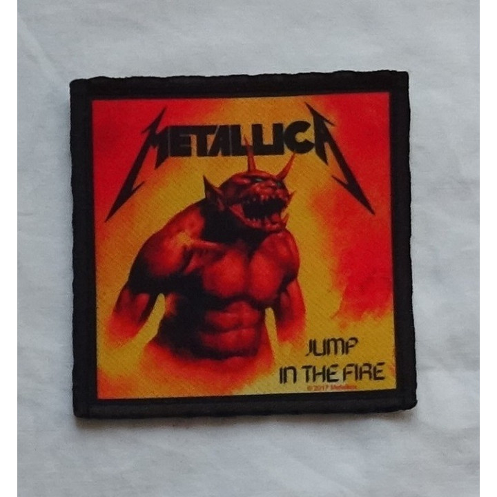 Metallica Jump in the Fire Kill ’Em All Patch Backpatch Rückenaufnäher Aufnäher