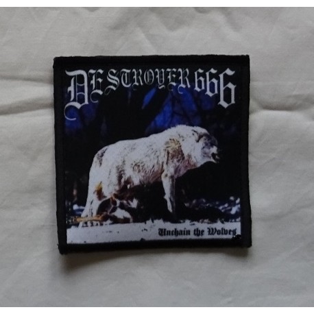 Deströyer 666 Unchain the Wolves Patch Backpatch Rückenaufnäher Aufnäher