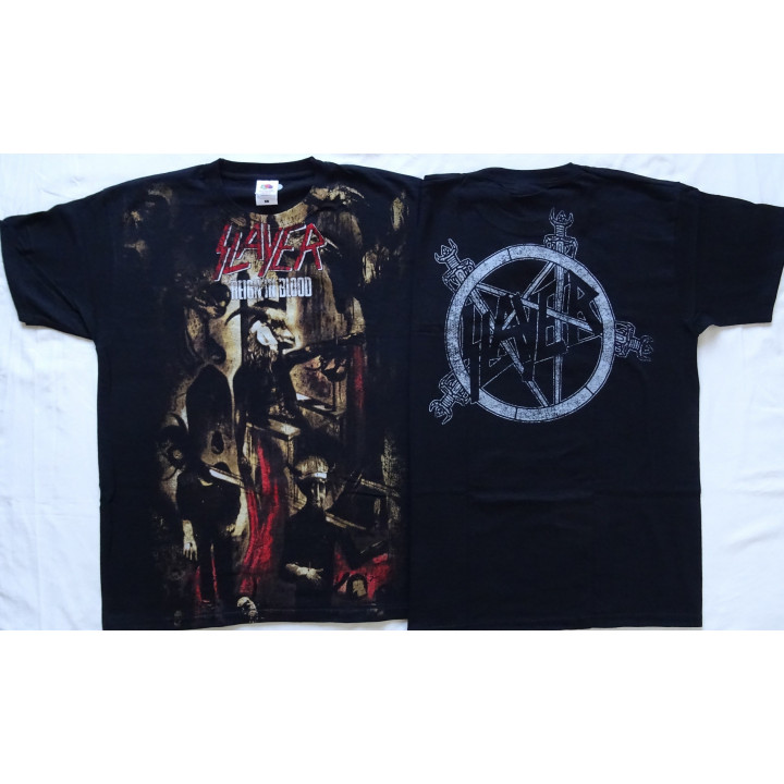Slayer Reign In Blood Official T-Shirt All Print Official Merchandise Thrash Metal New & All Size Official Offiziellen T-Shirt