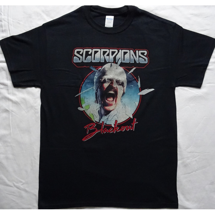 Scorpions Blackout Official Merchandise T-Shirt Heavy Metal Hard Rock