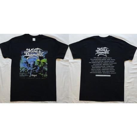 King Diamond Abigail Europe 2019 Free Shipping Free Delivery Official Merchandise T-Shirt 100% Pure Evil