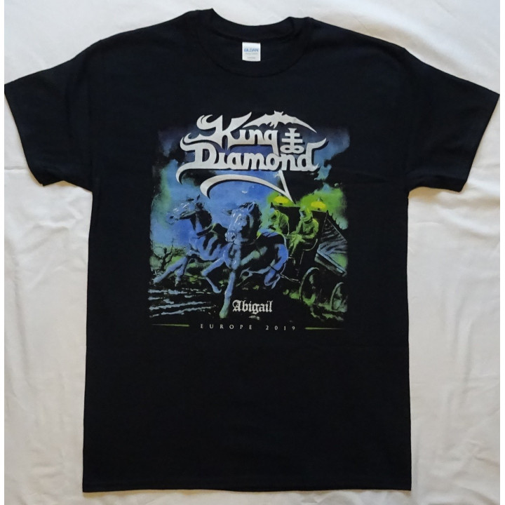 King Diamond Abigail Europe 2019 Free Shipping Free Delivery Official Merchandise T-Shirt 100% Pure Evil