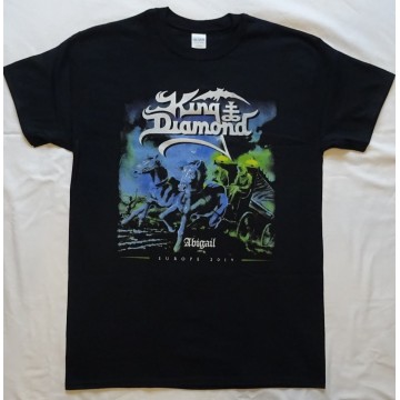 King Diamond Abigail Europe 2019 Free Shipping Free Delivery Official Merchandise T-Shirt 100% Pure Evil