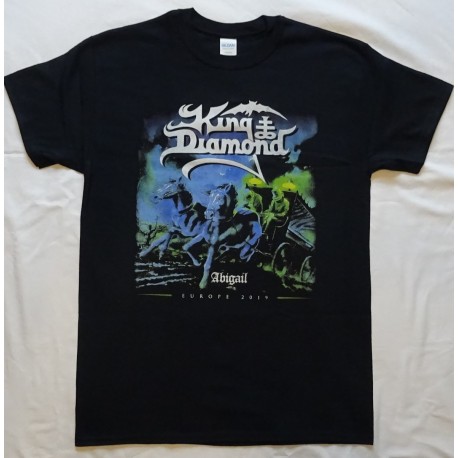 King Diamond Abigail Europe 2019 Free Shipping Free Delivery Official Merchandise T-Shirt 100% Pure Evil