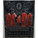 AC/DC Black Ice Backpatch Giant Back Patch Rückenaufnäher Aufnäher 