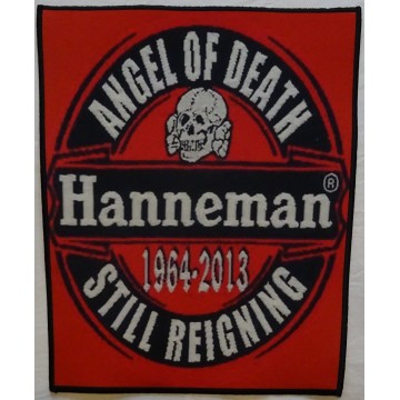 Slayer Jeff Hanneman 1964-2013 Angel Of Death Still Reigning Backpatch Giant Back Patch Rückenaufnäher Aufnäher 