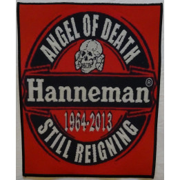 Slayer Jeff Hanneman 1964-2013 Angel Of Death Still Reigning Backpatch Giant Back Patch Rückenaufnäher Aufnäher 