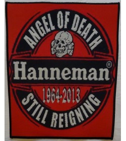 Slayer Jeff Hanneman 1964-2013 Angel Of Death Still Reigning Backpatch Giant Back Patch Rückenaufnäher Aufnäher 