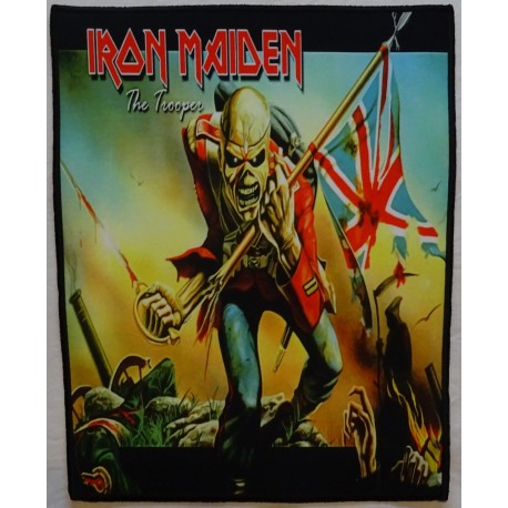 Iron Maiden The Trooper Backpatch Piece Of Mind Album Giant Back Patch RückenAufnäher Aufnäher