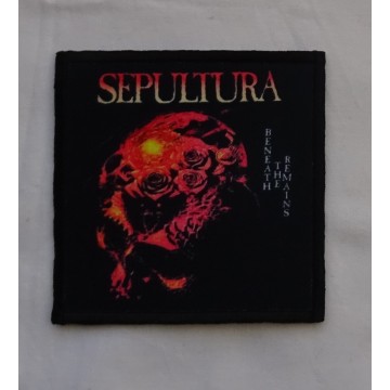 Sepultura Beneath The Remains Patch Backpatch Rückenaufnäher Aufnäher