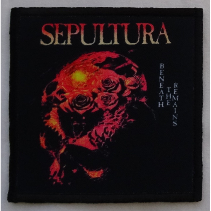 Sepultura Beneath The Remains Patch Backpatch Rückenaufnäher Aufnäher