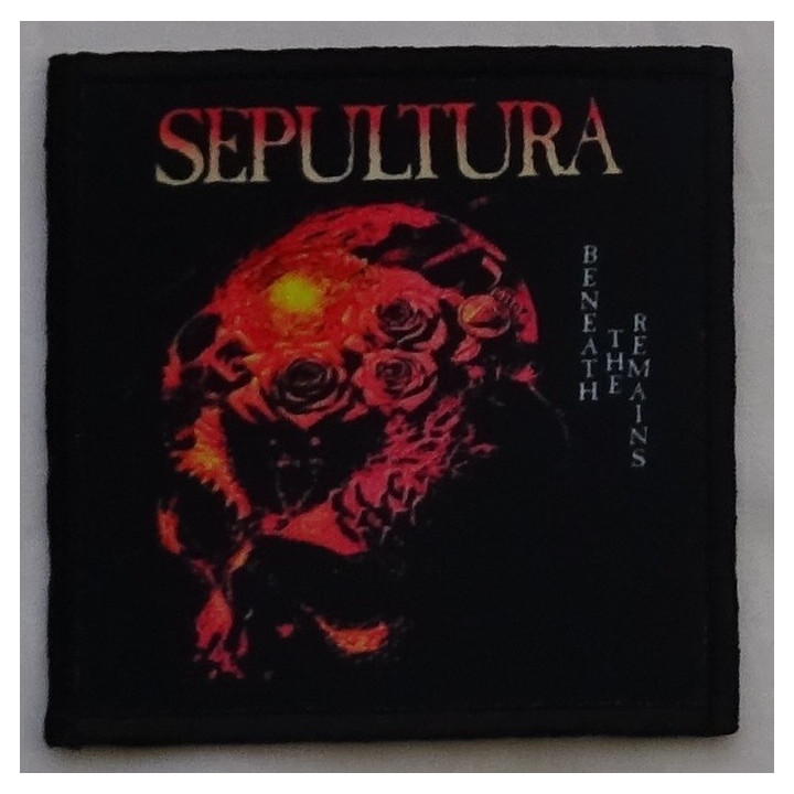 Sepultura Beneath The Remains Patch Backpatch Rückenaufnäher Aufnäher