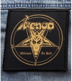 Venom Welcome To Hell Patch Backpatch Rückenaufnäher Aufnäher