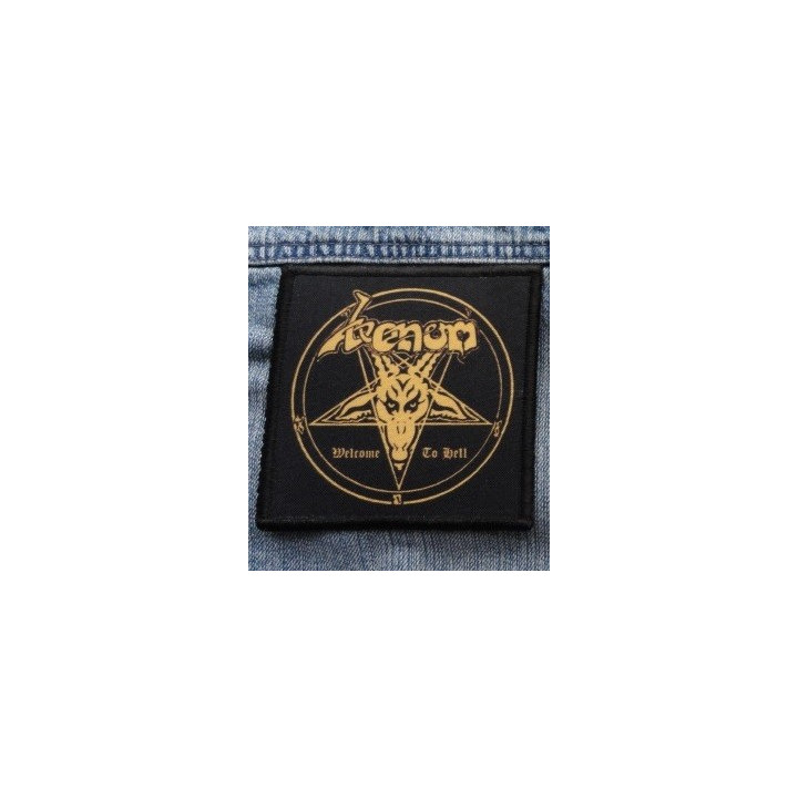 Venom Welcome To Hell Patch Backpatch Rückenaufnäher Aufnäher