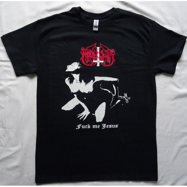 Marduk Fuck Me Jesus Official T-Shirt Marduk Black Fucking Metal 