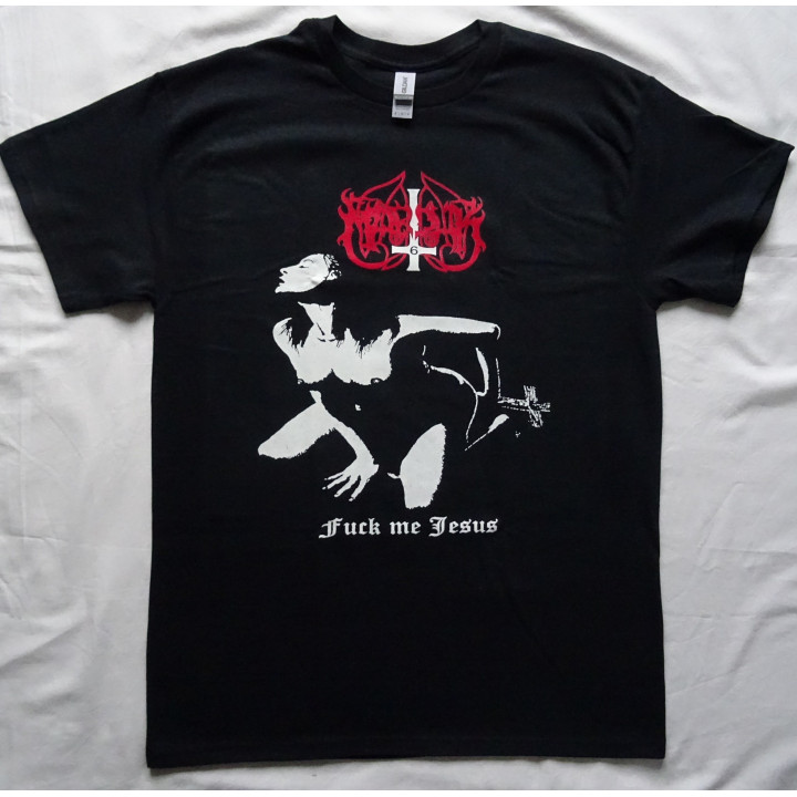 Marduk Fuck Me Jesus Official T-Shirt Marduk Black Fucking Metal 