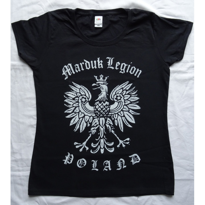 Marduk Legion Poland Official T-Shirt Girly Women Black Fucking Metal
