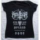 Marduk Legion Poland Official T-Shirt Girly Women Black Fucking Metal