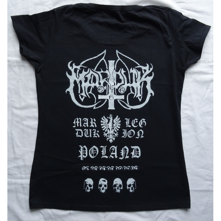 Marduk Legion Poland Official T-Shirt Girly Women Black Fucking Metal