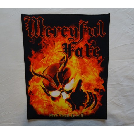 Mercyful Fate Backpatch Don’t Break the Oath Giant Back Patch Rückenaufnäher Aufnäher King Diamond