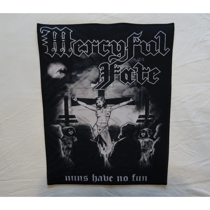 Mercyful Fate Backpatch Nuns Have No Fun 1982 Giant Back Patch Rückenaufnäher Aufnäher King Diamond